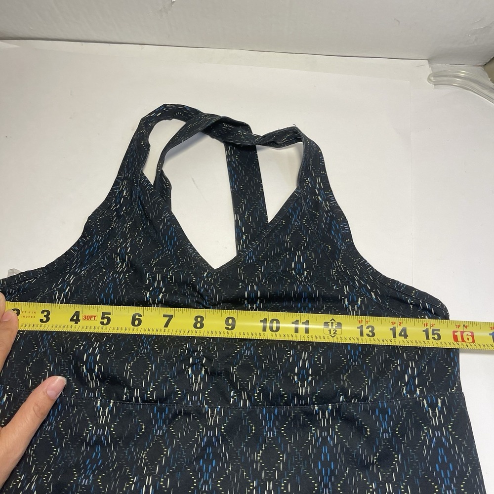 Merrell Ellsworth Peformance Dress Black, Blue Sz M Built In Bra Outdoor - Picture 6 of 11
